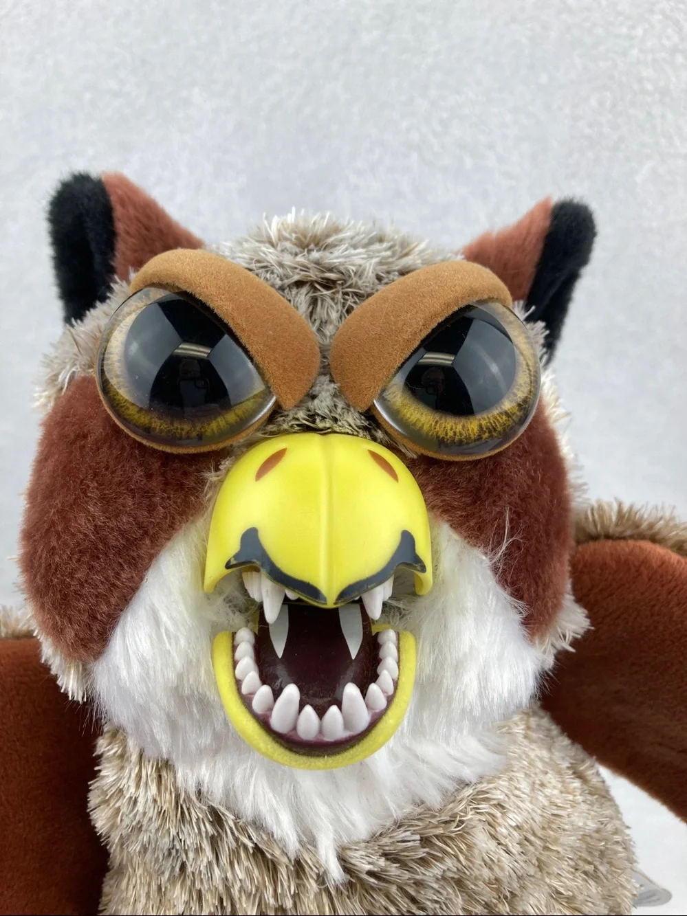 FEISTY PETS DASTARDLY DANIEL™️ THE GREAT HORNED OWL
